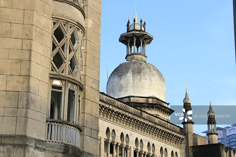 马来西亚记忆-吉隆坡 国家清真寺、merdeka大大厦、吉隆坡塔图片素材