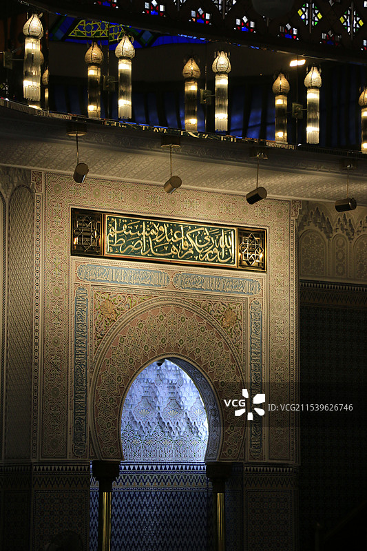 马来西亚记忆-吉隆坡 国家清真寺印象图片素材