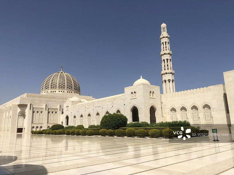 阿曼马斯喀特苏丹卡布斯大清真寺图片素材