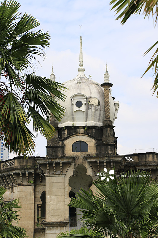 马来西亚记忆-吉隆坡 国家清真寺、merdeka大大厦、吉隆坡塔图片素材
