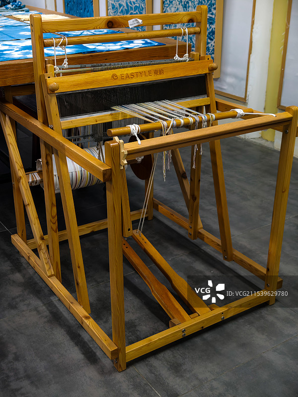 织布机  拍摄于北京艺术博物馆女红坊图片素材