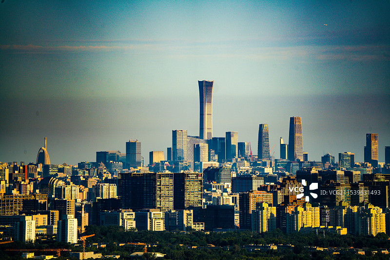 秋天北京中关村，西二旗图片素材