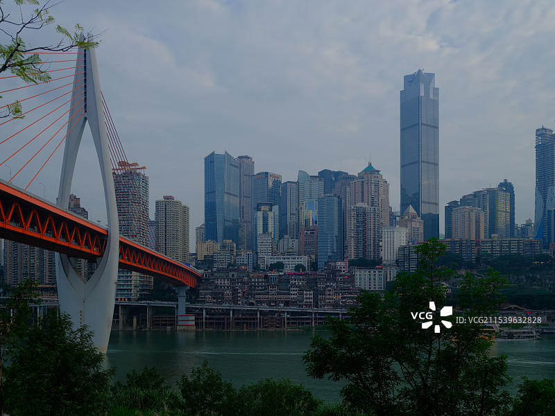 洪崖洞民俗风貌区图片素材