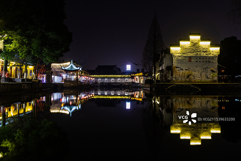 嘉兴市西塘古镇图片素材