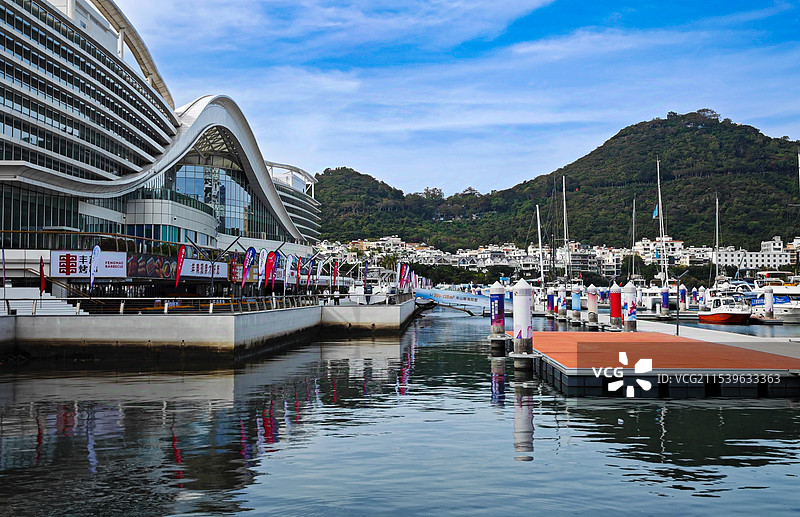 三亚游艇码头图片素材