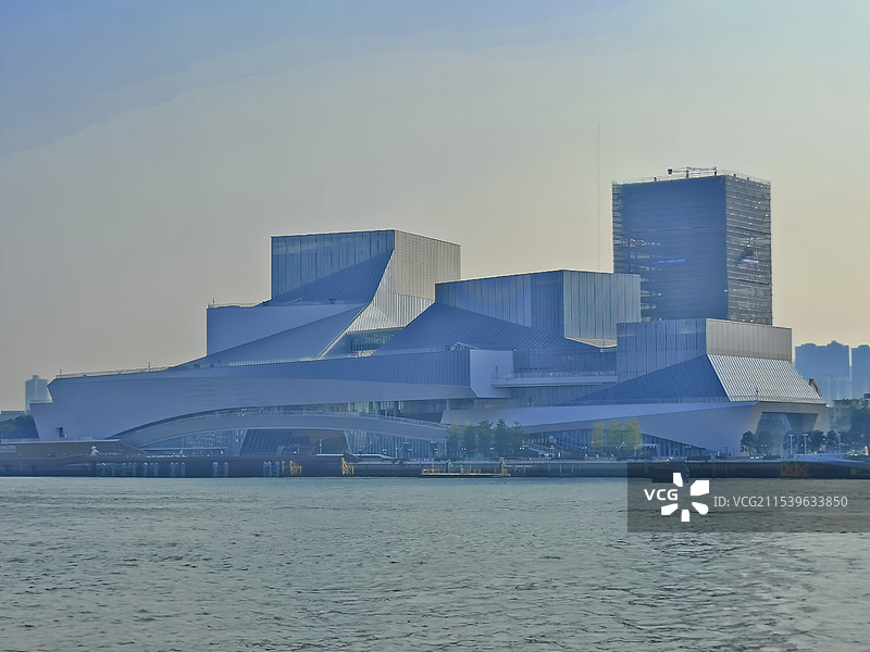 广州白鹅潭大湾区艺术中心图片素材