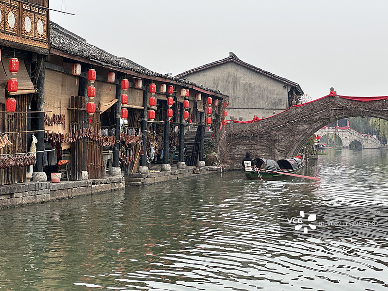 安昌古镇的过年食物（酱鸭、酱排骨、鱼干、腊肠、酱鹌鹑）图片素材