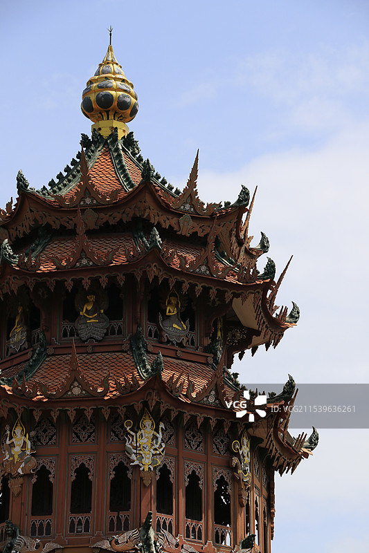 泰国印象-北榄府暹罗古城七十二府图片素材