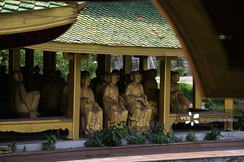 泰国印象-北榄府暹罗古城七十二府图片素材