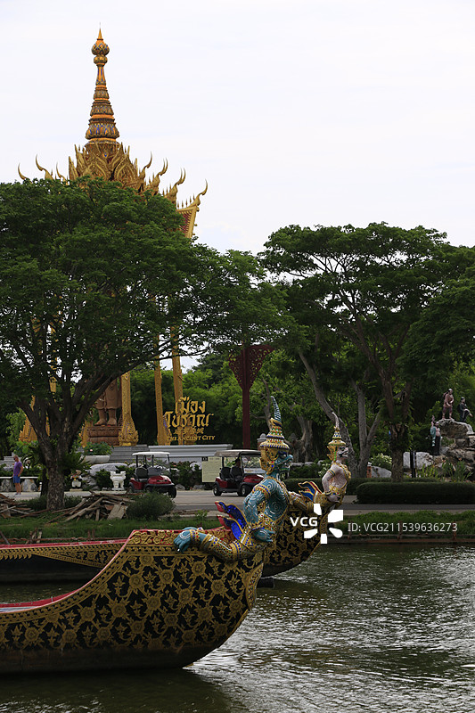 泰国印象-北榄府暹罗古城七十二府图片素材