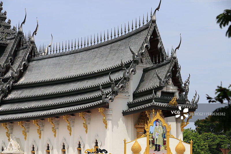 泰国印象-北榄府暹罗古城七十二府图片素材