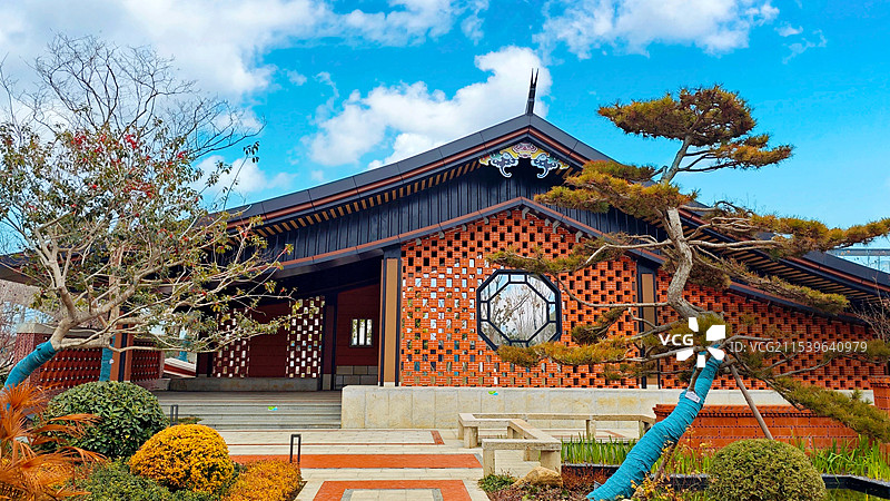 合肥骆岗中央公园合肥园博园厦门馆图片素材