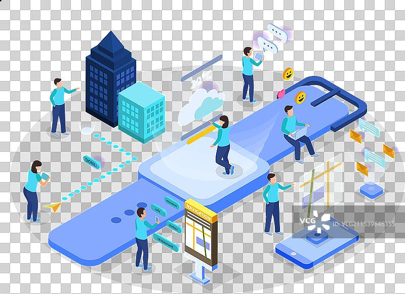 增强虚拟现实构图图片素材