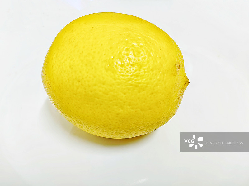 一个柠檬特写图片素材