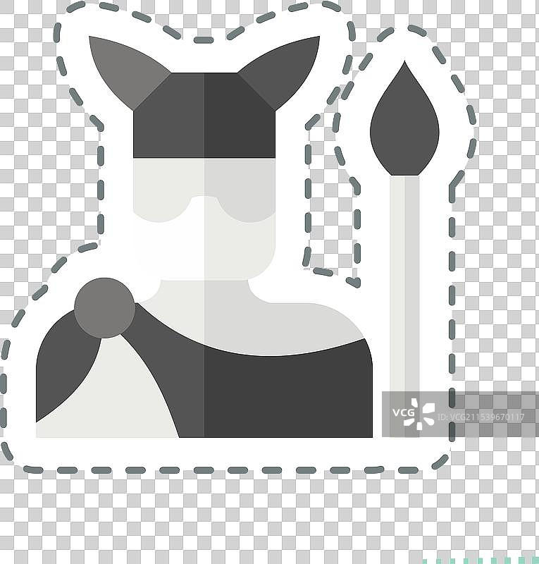 与凯尔特符号相关的战士剪贴画图片素材