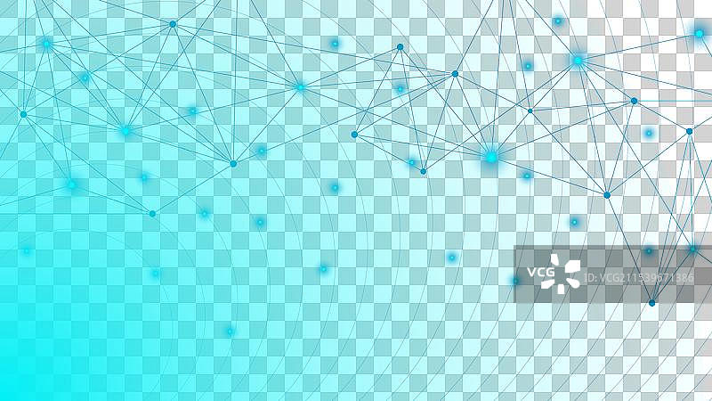 抽象科技背景，带有线条和光晕图片素材