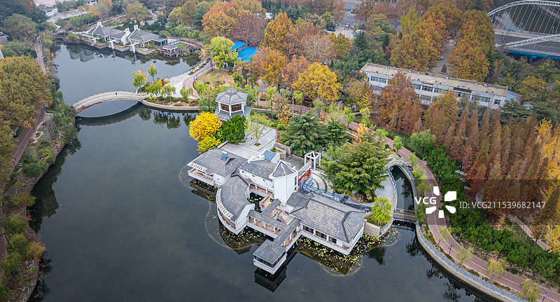 青岛市平度现河公园图片素材