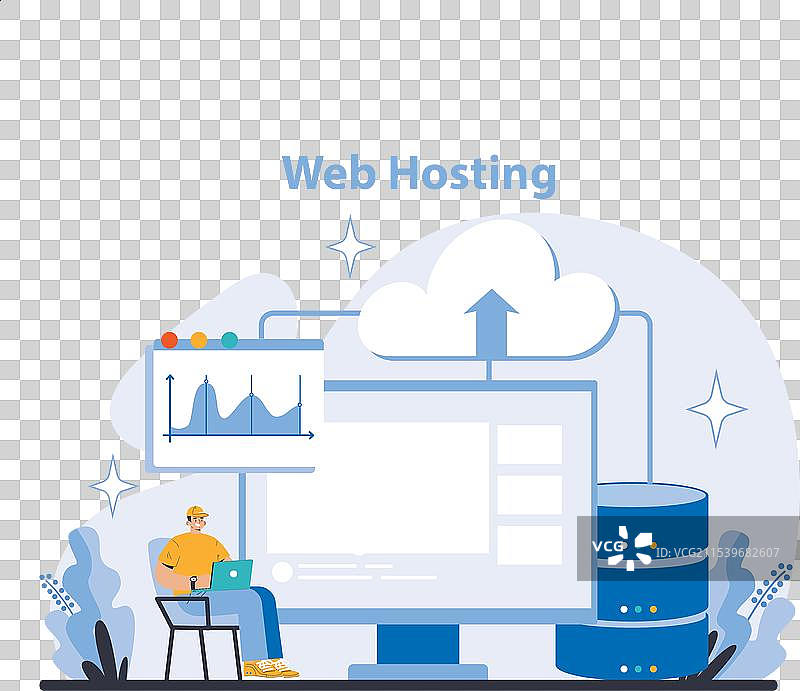 商业与营销概念平面图图片素材