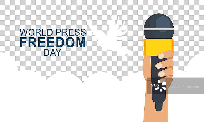 世界新闻自由日背景图片素材