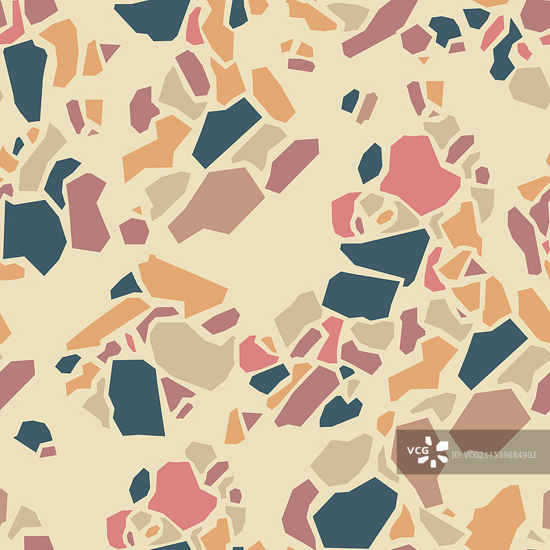 逼真的 terrazzo 模仿无缝图案图片素材