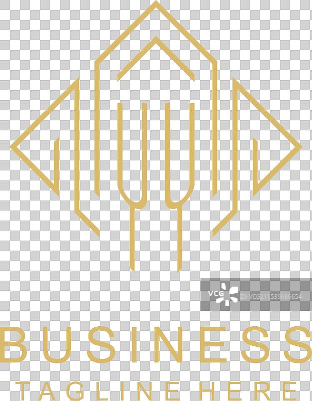 初始标志 YY 字母组合，菱形线条风格图片素材