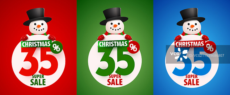 35%折扣创意构图与图片素材