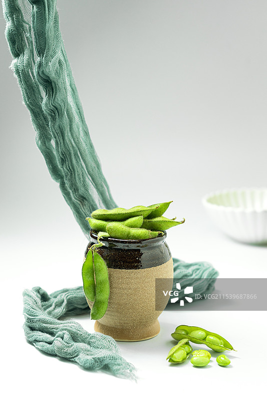 新鲜毛豆图片素材