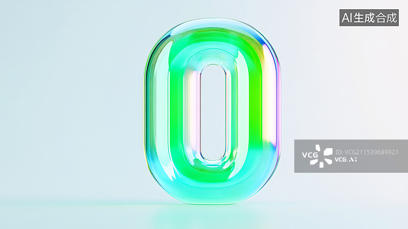 【AI数字艺术】3D立体数字0商场开业倒计时场景海报插图图片素材