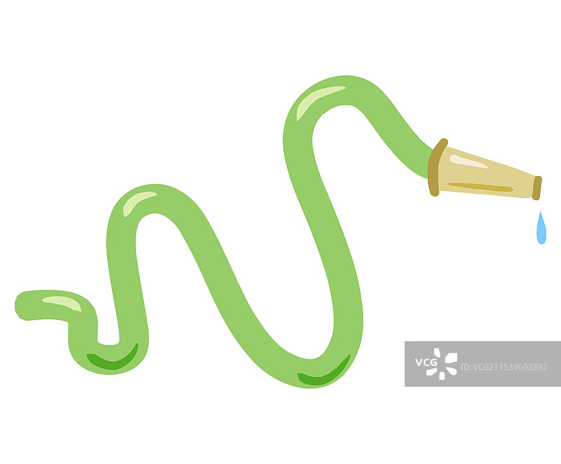 水管喷射的水流图片素材