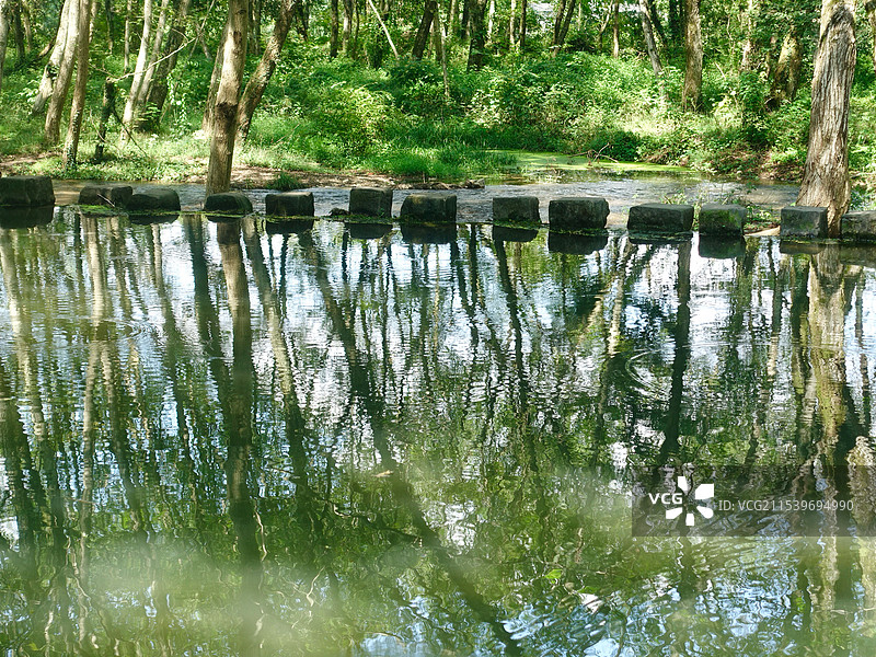安徽黄山西溪南古村落图片素材