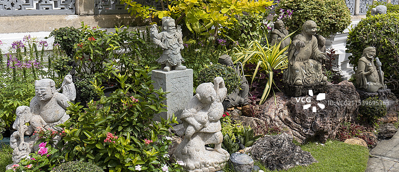 泰国曼谷大皇宫著名景点图片素材