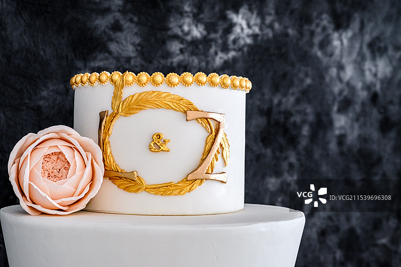 各种翻糖蛋糕棚拍特写图片素材