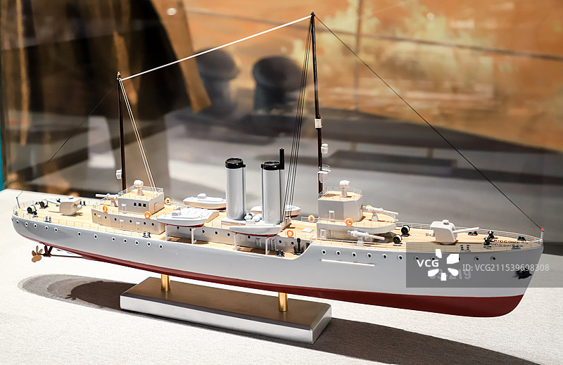 青岛海军博物馆海军舰艇模型图片素材