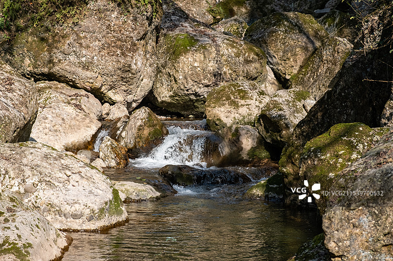 四川成都都江堰青城后山五龙沟景区图片素材