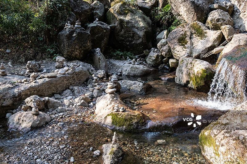 四川成都都江堰青城后山五龙沟景区图片素材