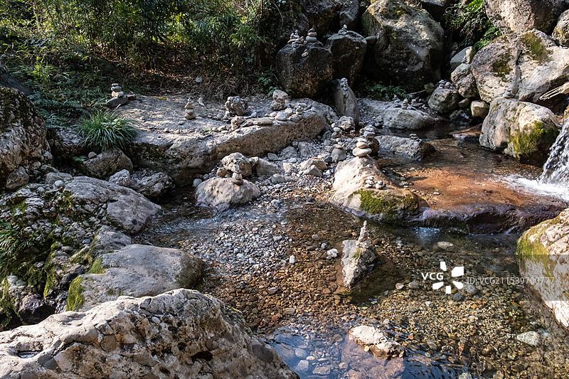 四川成都都江堰青城后山五龙沟景区图片素材