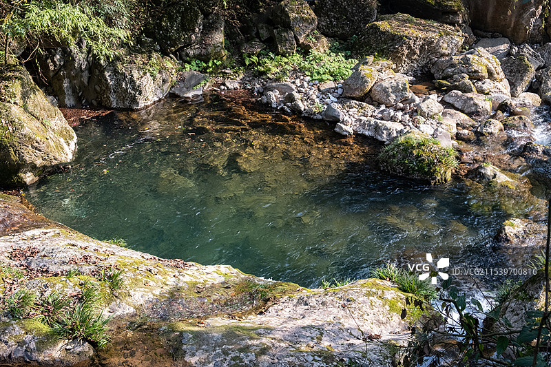 四川成都都江堰青城后山五龙沟景区图片素材