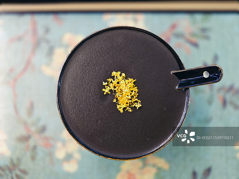 潮州美食之黑芝麻糊图片素材