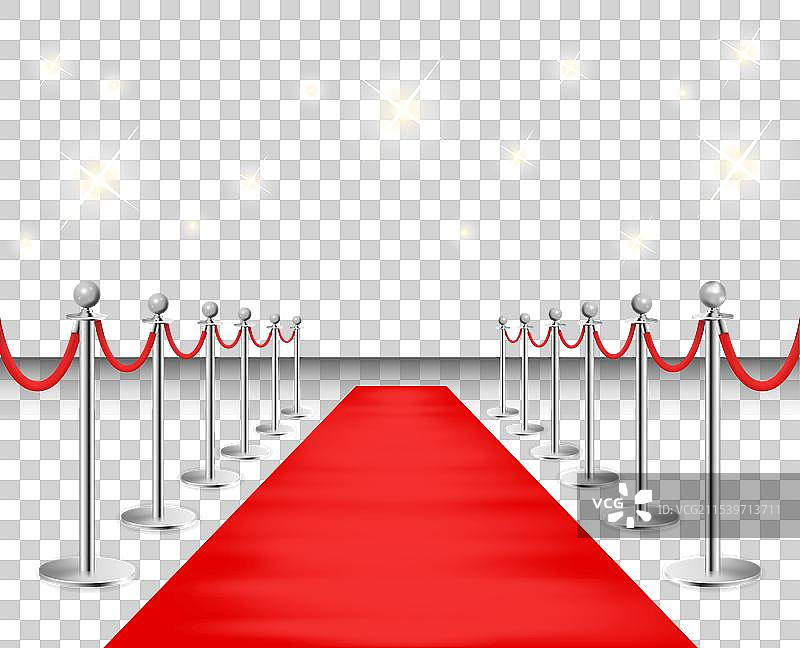 闪亮的银色屏障与闪烁的聚光灯图片素材