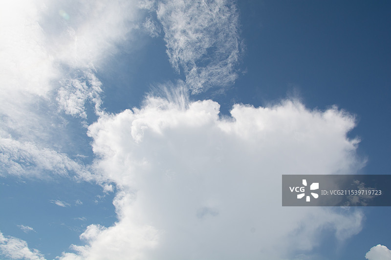 变化莫测的云图片素材