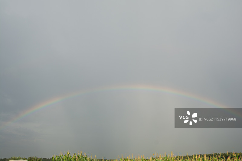 雨后彩虹图片素材