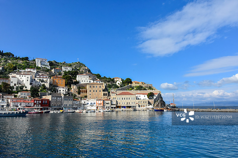 希腊雅典爱琴海岛屿图片素材