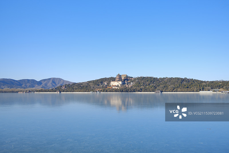 冬日颐和图片素材