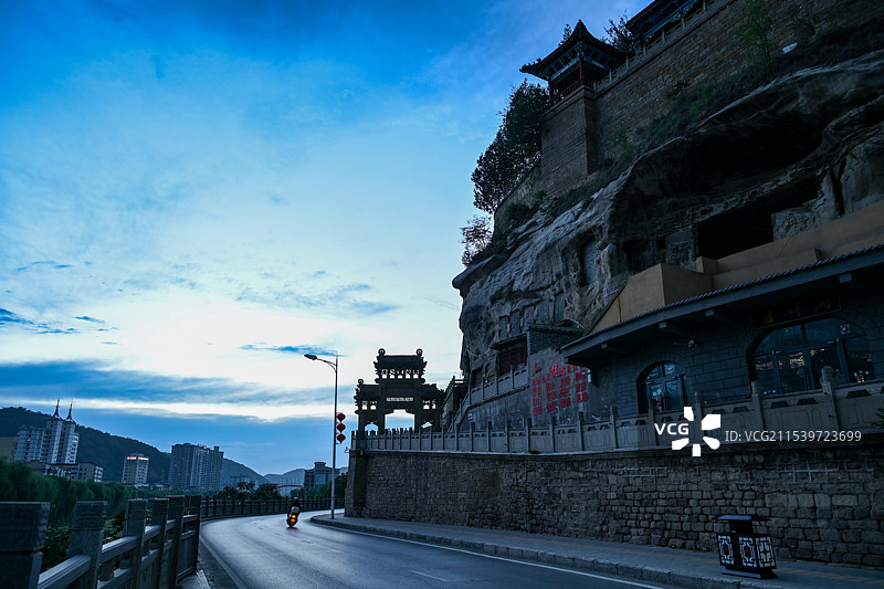 陕西省延安市主城区各种图片图片素材