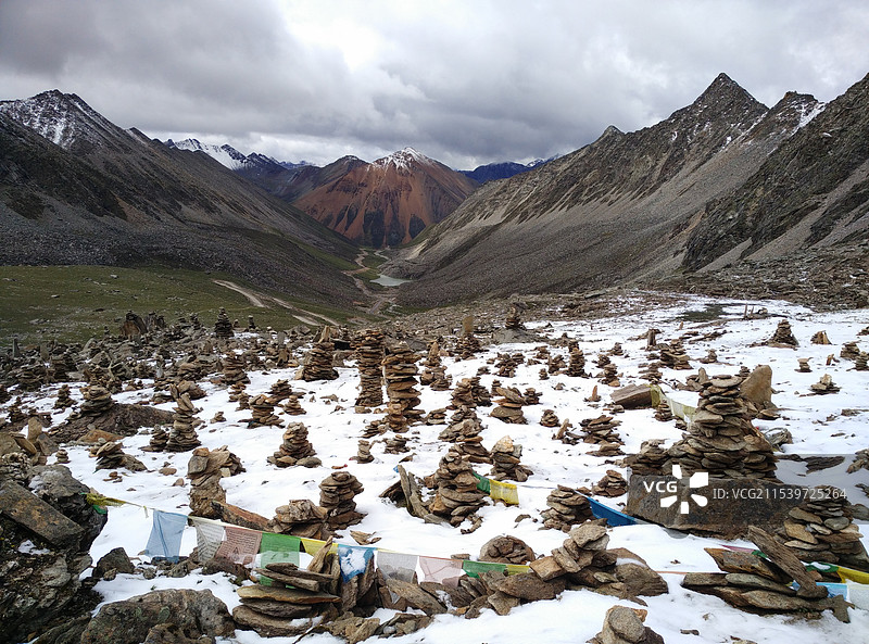 拉姆拉措图片素材