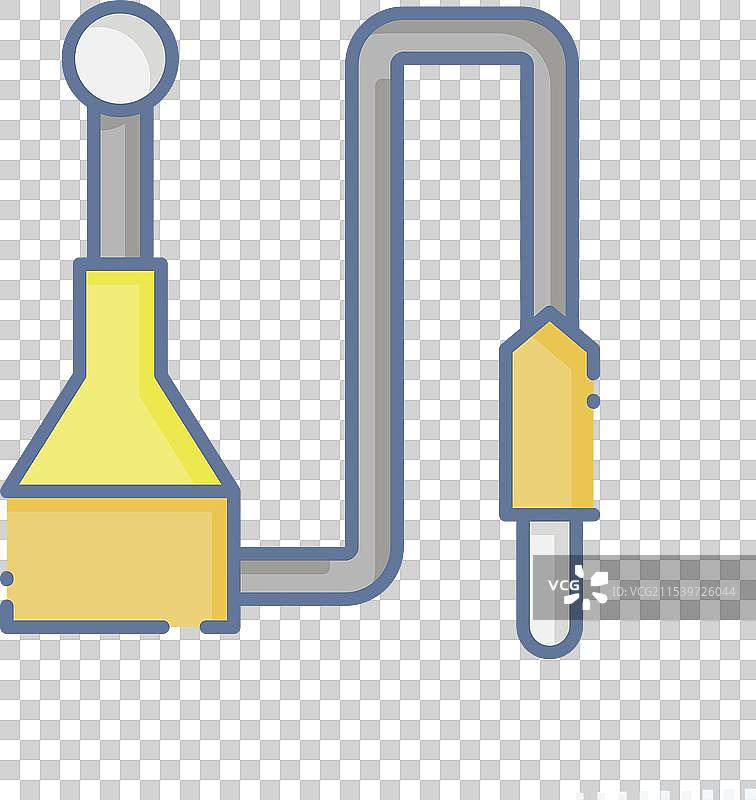 与汽车零件符号相关的汽车天线图标图片素材
