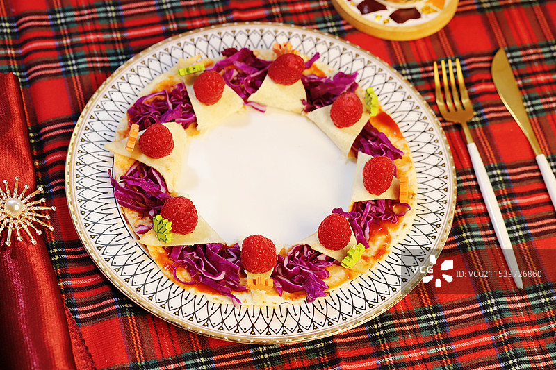 卷饼冷盘图片素材