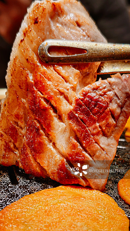 烤肉特写镜头图片素材