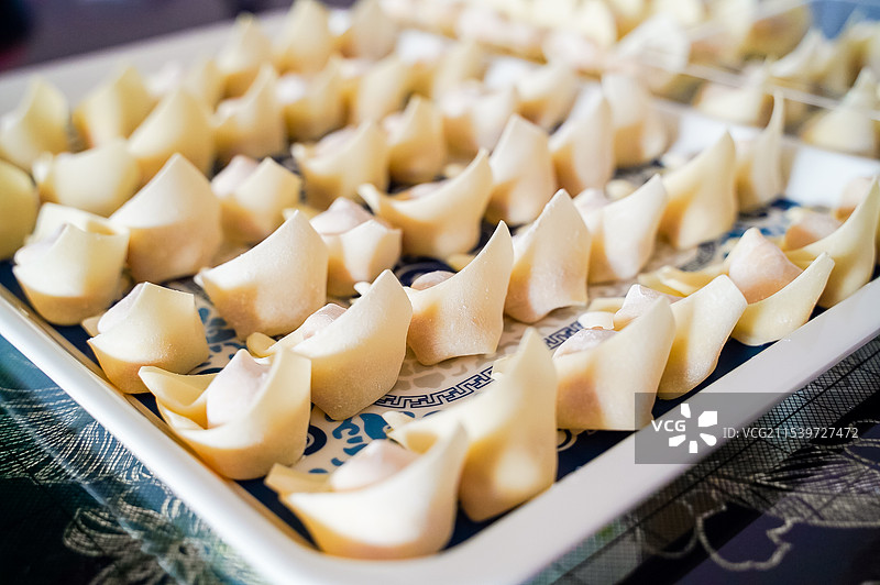 年味-妈妈包的抄手图片素材