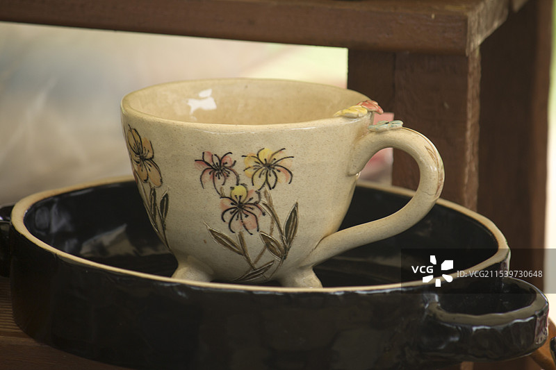 陶瓷茶杯图片素材